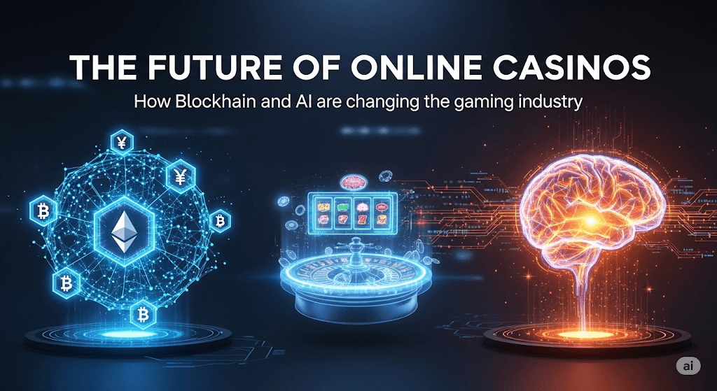 The Future of Online Casinos: Gaming Industry Transformed by Blockchain and AI